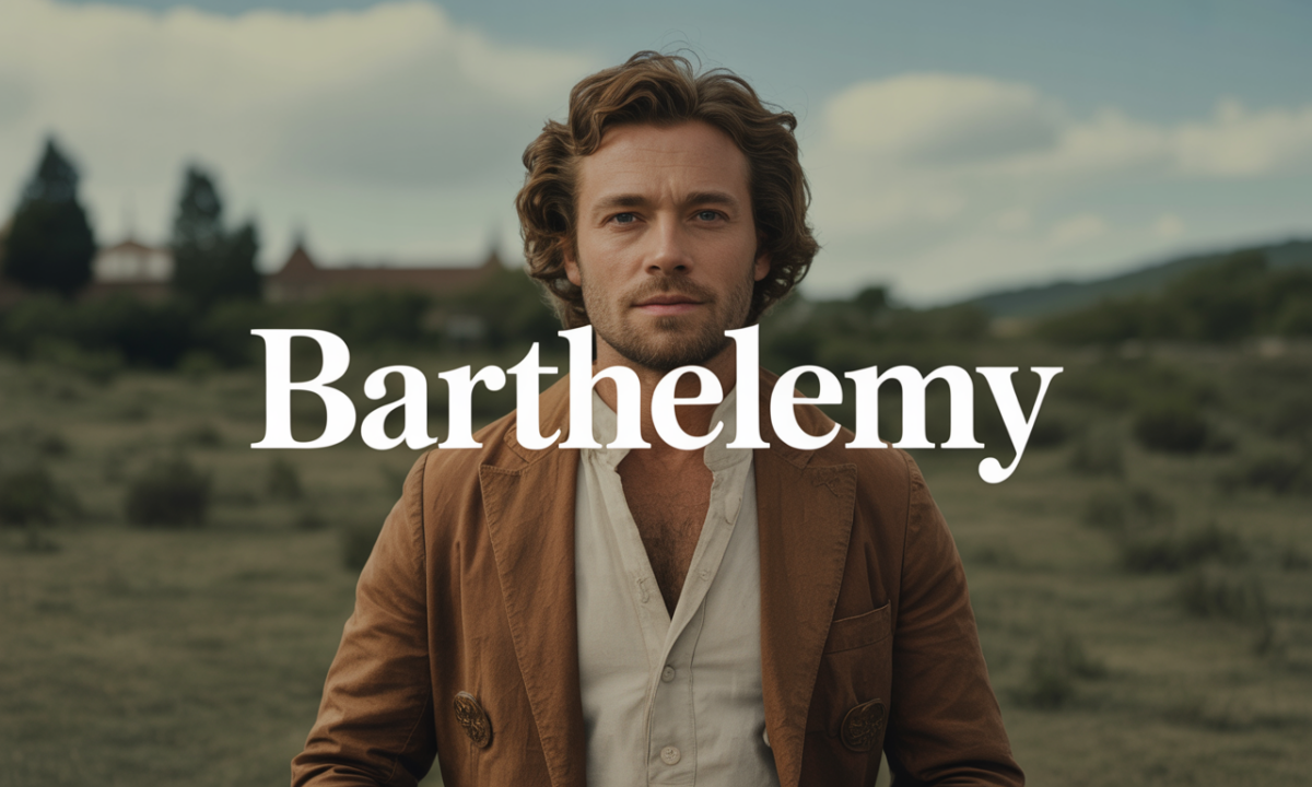 découvrez barthelemy, un prénom riche en histoire et en personnalité. explorez ses origines, sa signification et son évolution à travers le temps.