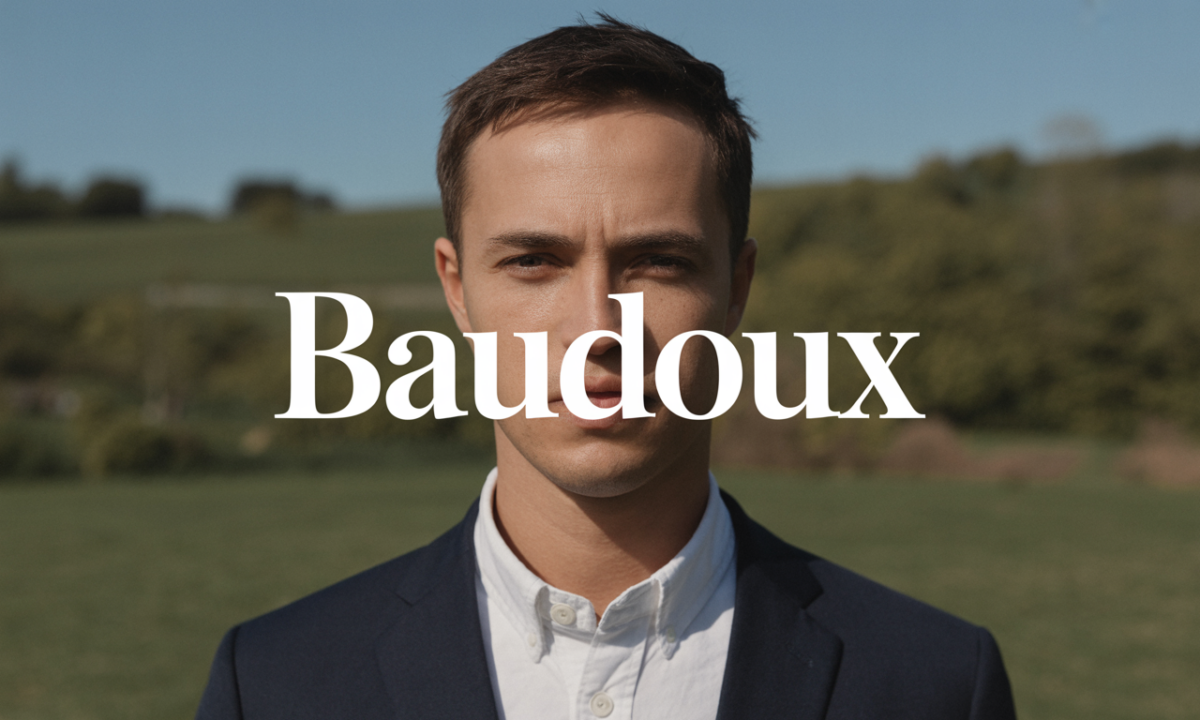 Illustration de Baudoux, Noms de famille
