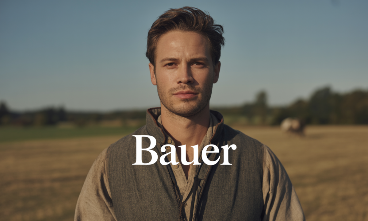 Illustration de Bauer, Noms de famille