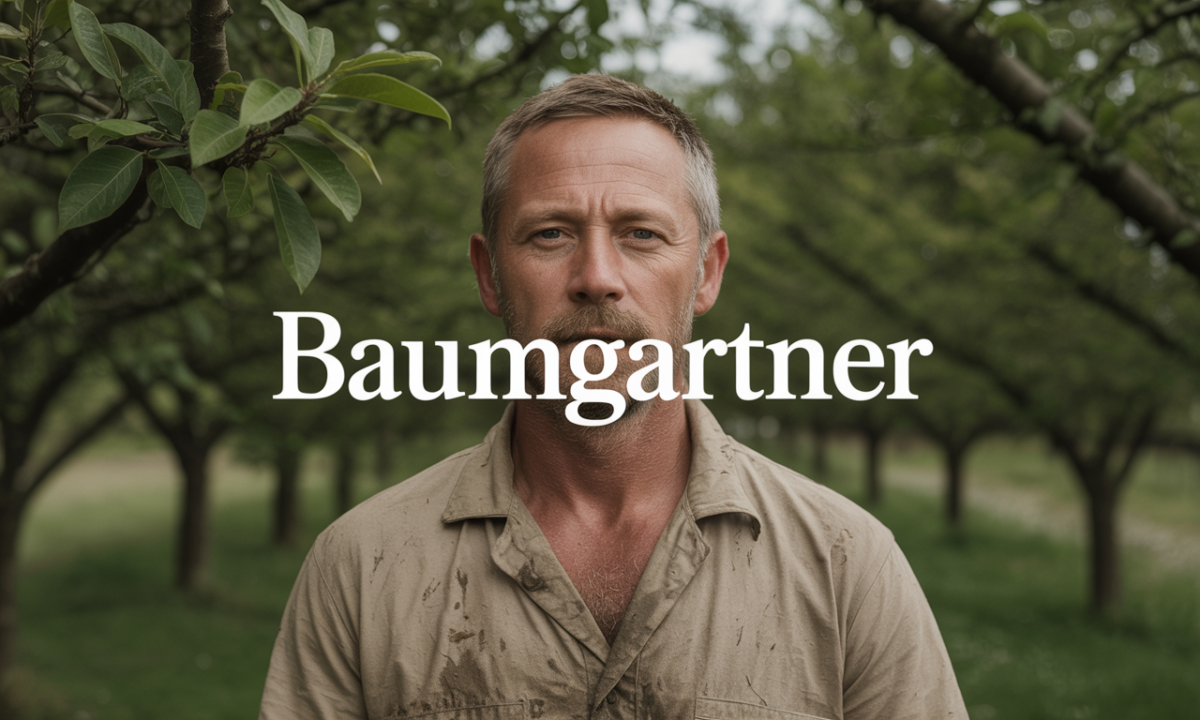 Illustration de Baumgartner, Noms de famille