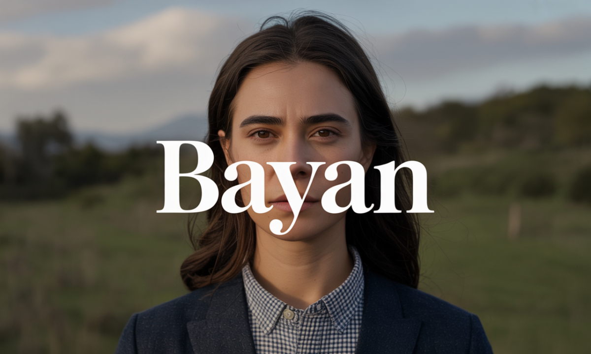 Illustration de Bayan, Prénoms