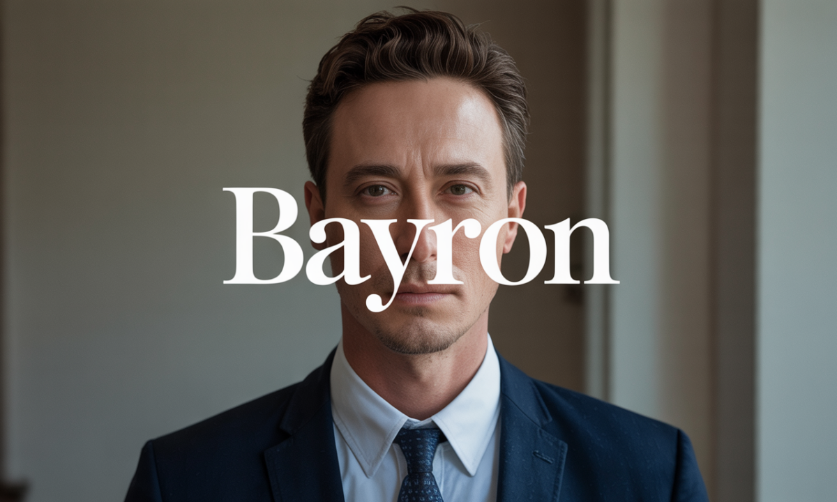 découvrez bayron, une marque alliant élégance et modernité pour un style unique et intemporel.