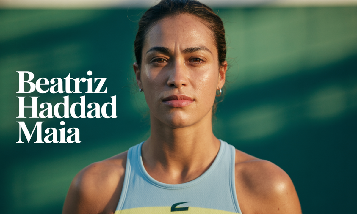 Illustration de Beatriz Haddad Maia, personnalité publique