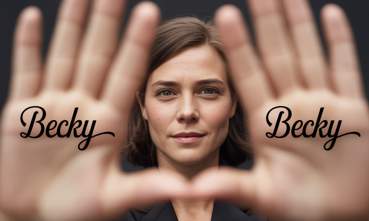 découvrez l'histoire captivante de becky, un personnage plein de charme et d'aventure qui vous tiendra en haleine du début à la fin.