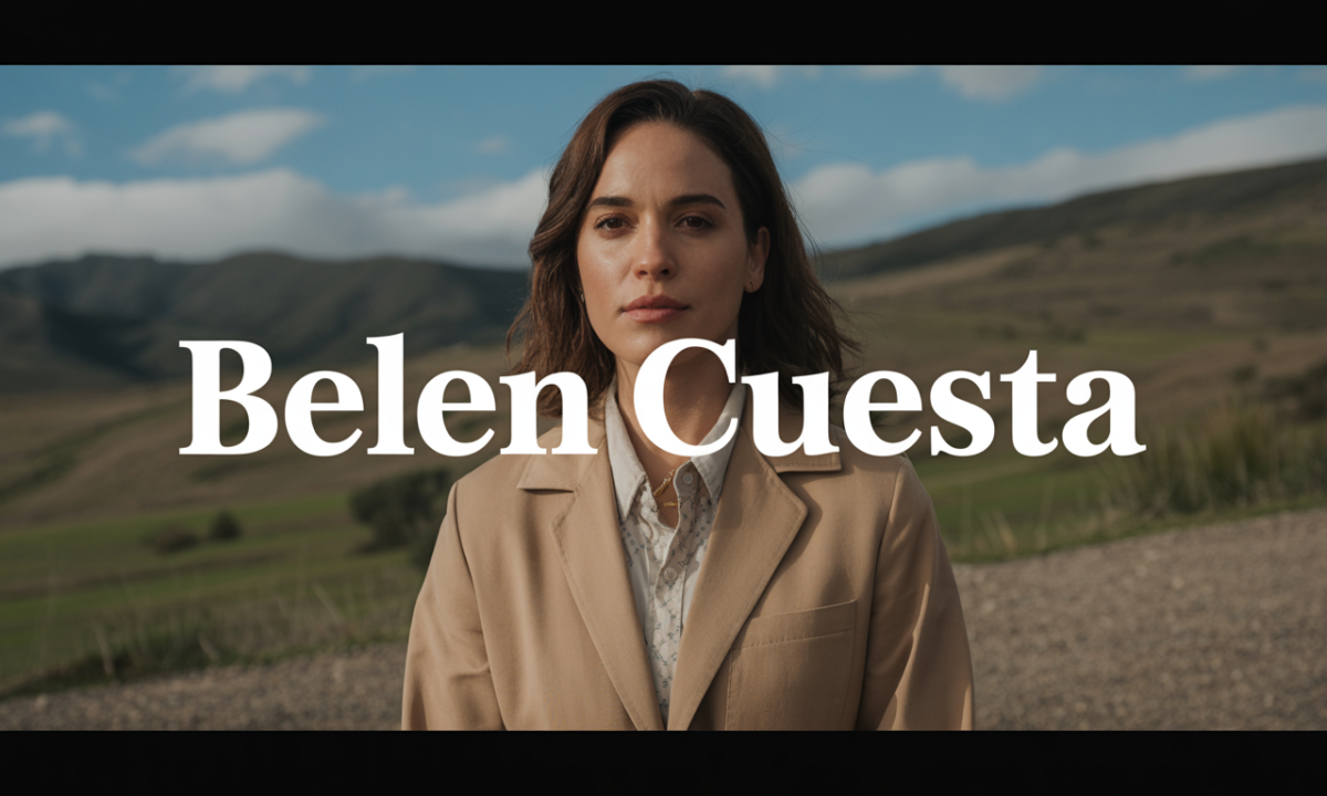 Illustration de Belen Cuesta, personnalité publique