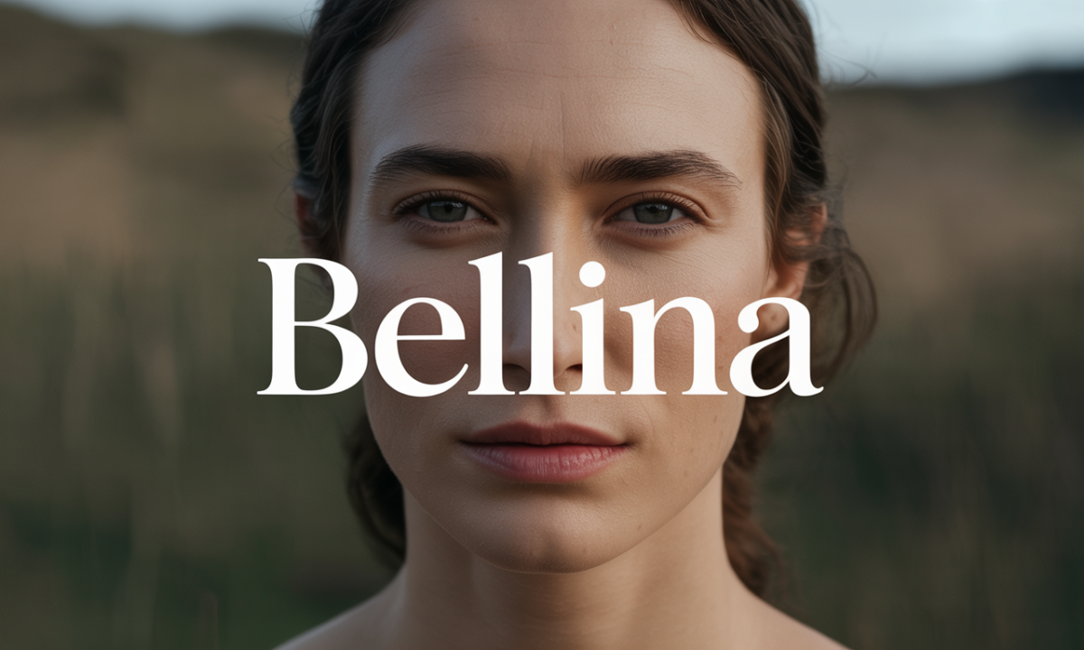 Illustration symbolique liée à l’origine du prénom Bellina