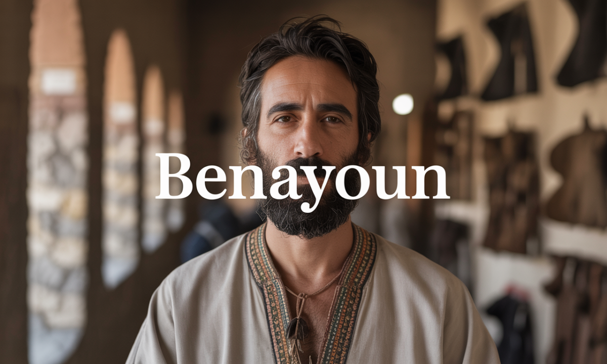 Illustration liée à l’origine et à l’histoire du nom de famille Benayoun