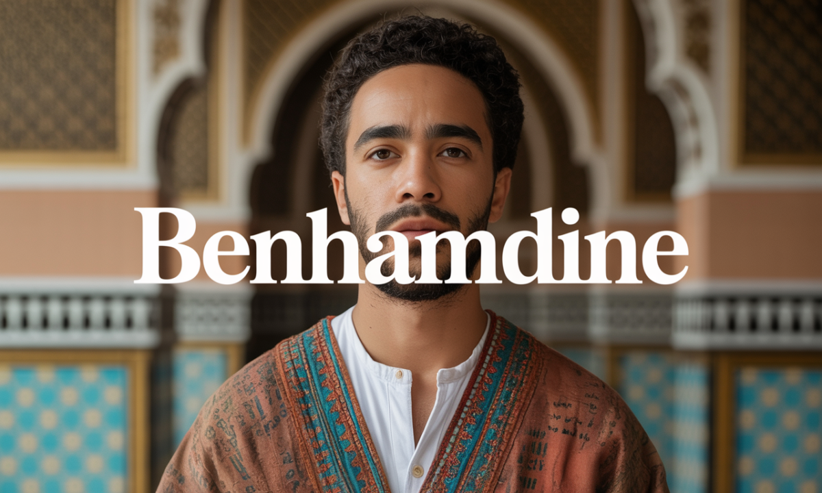 Illustration liée à l’origine et à l’histoire du nom de famille Benhamdine