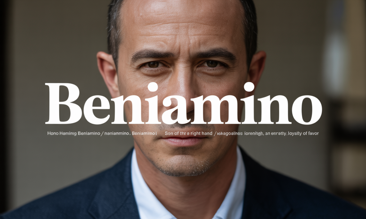 découvrez l'histoire et la signification du prénom beniamino, son origine, ses variantes et sa popularité à travers le temps.