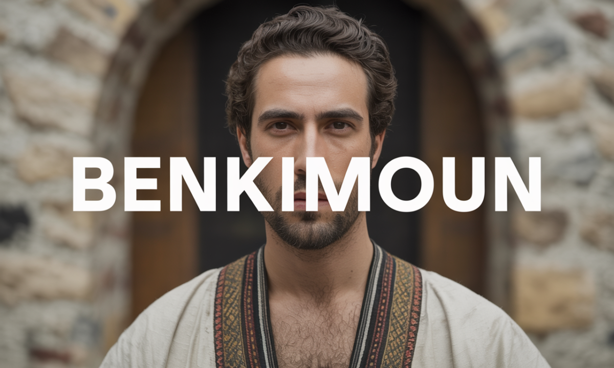 Illustration liée à l’origine et à l’histoire du nom de famille Benkimoun
