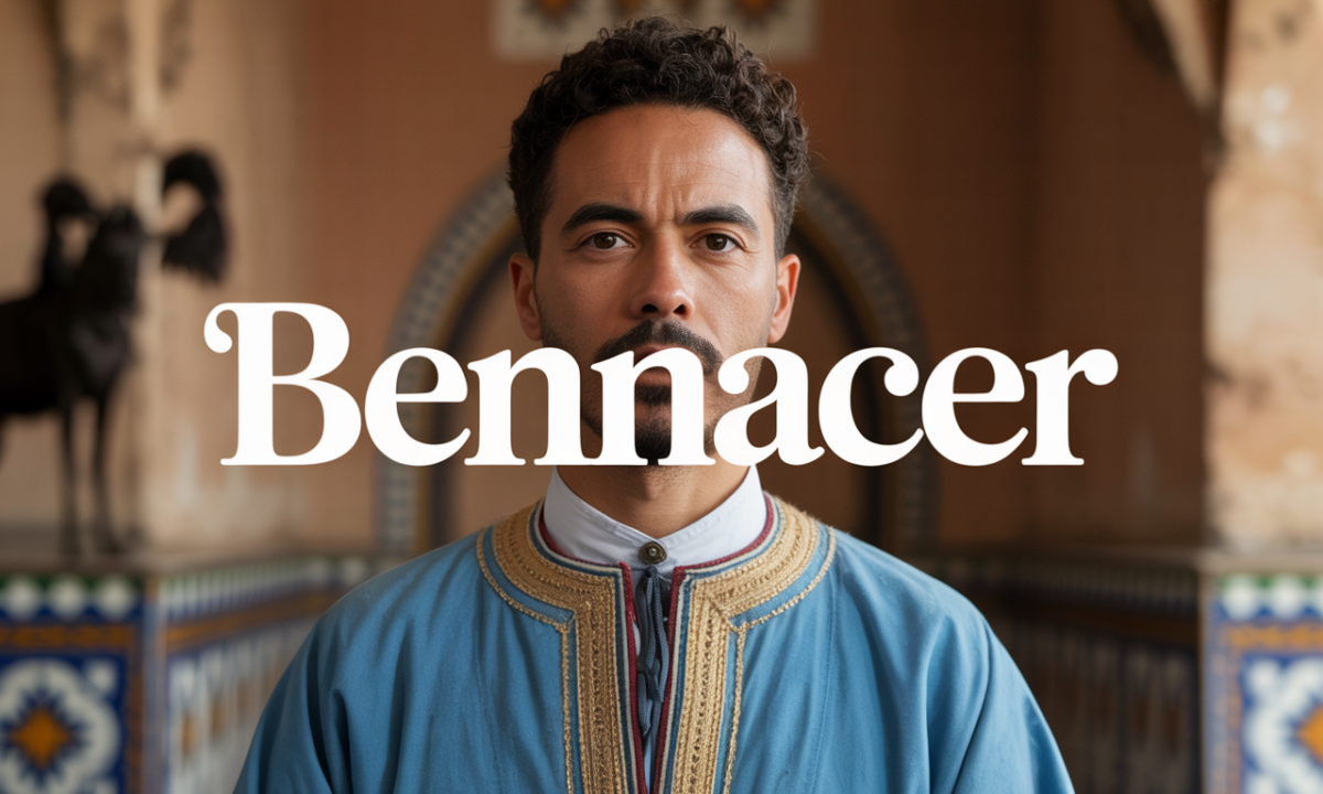 Illustration liée à l’origine et à l’histoire du nom de famille Bennacer