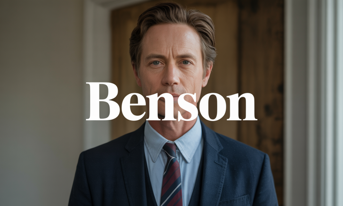 découvrez benson, une marque alliant élégance et qualité pour sublimer votre quotidien.