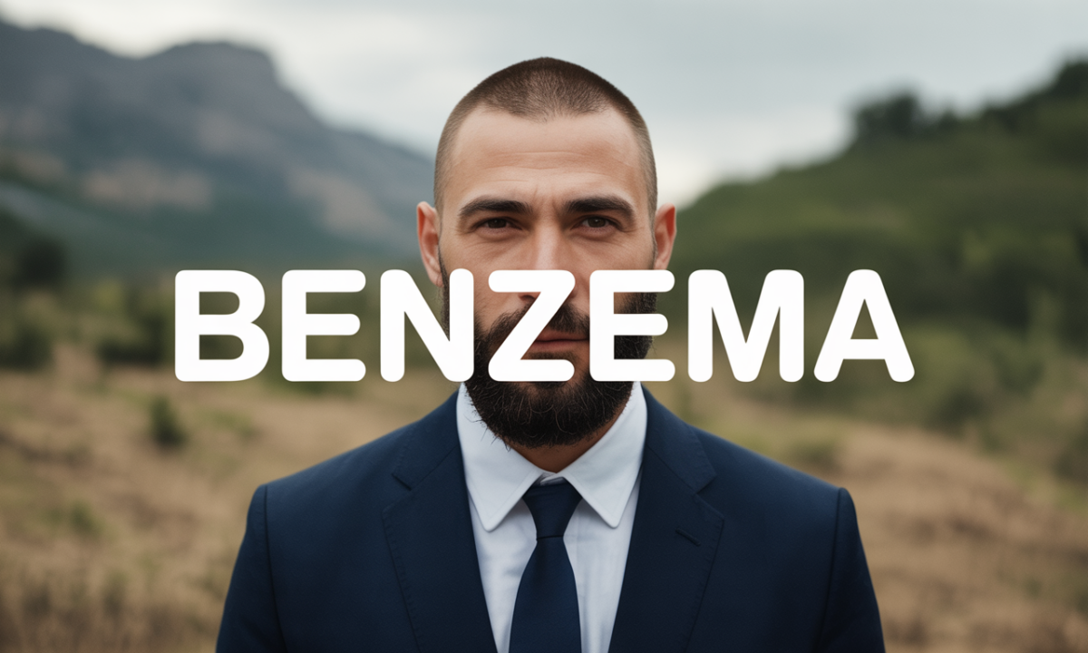 Illustration liée à l’origine et à l’histoire du nom de famille Benzema