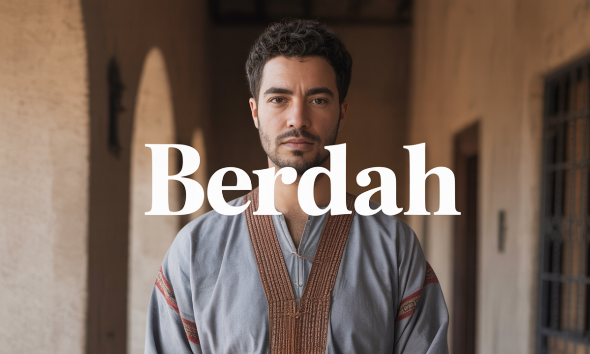 Illustration liée à l’origine et à l’histoire du nom de famille Berdah