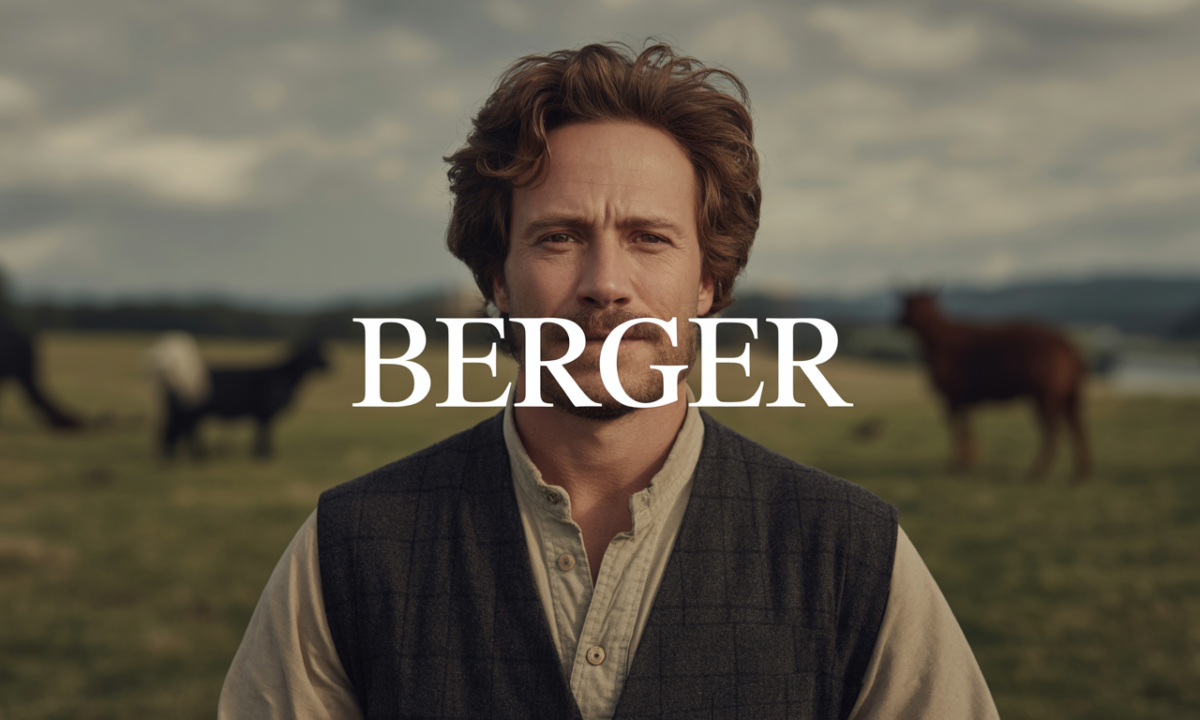 Illustration de Berger, Noms de famille