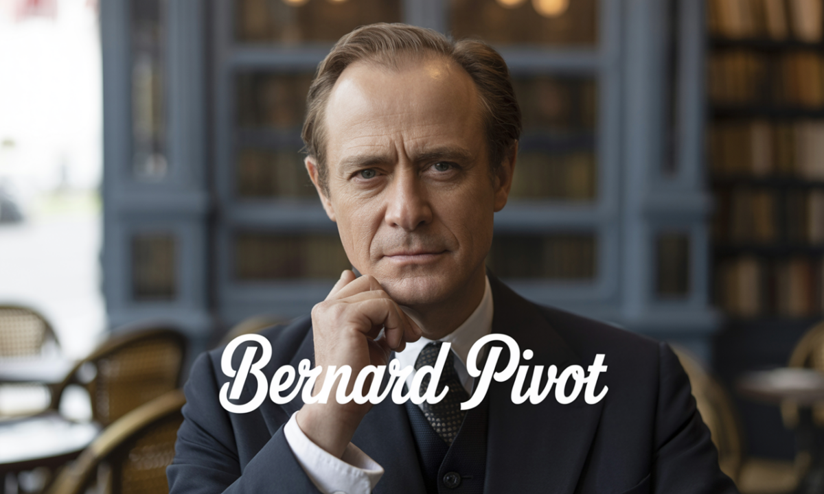 Illustration de Bernard Pivot, personnalité publique