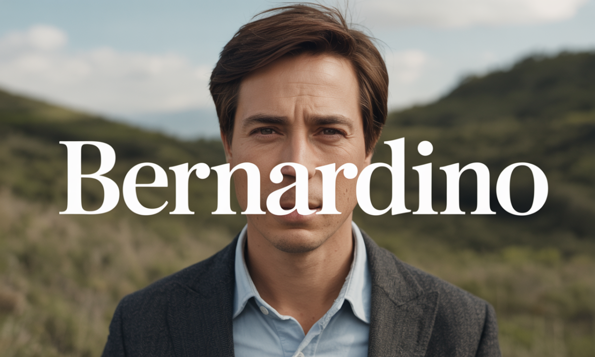 découvrez bernardino, une œuvre captivante qui explore des thèmes profonds et offre une expérience unique alliant émotions et réflexion.