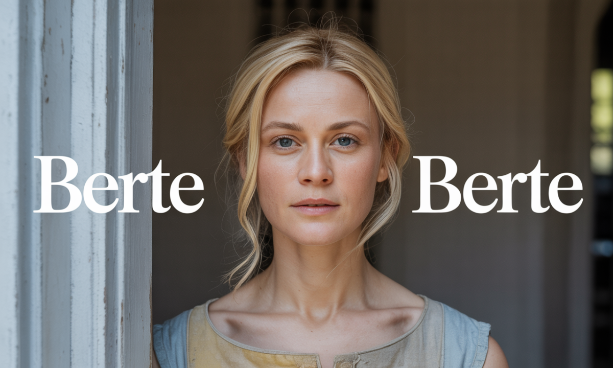 Illustration de Berte, Prénoms