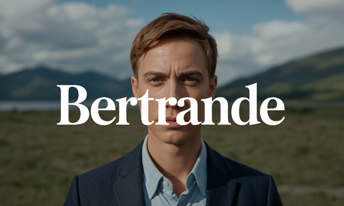 Illustration symbolique liée à l’origine du prénom Bertrande