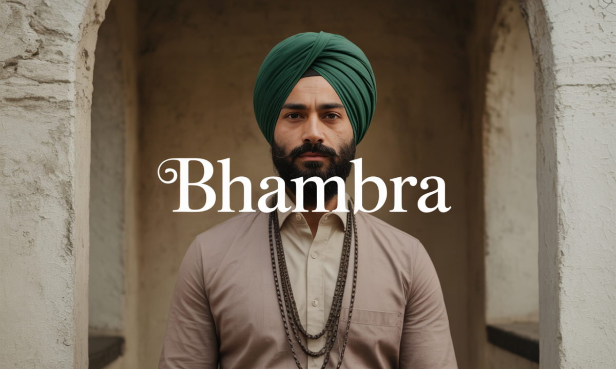 Illustration de Bhambra Bland, Noms de famille