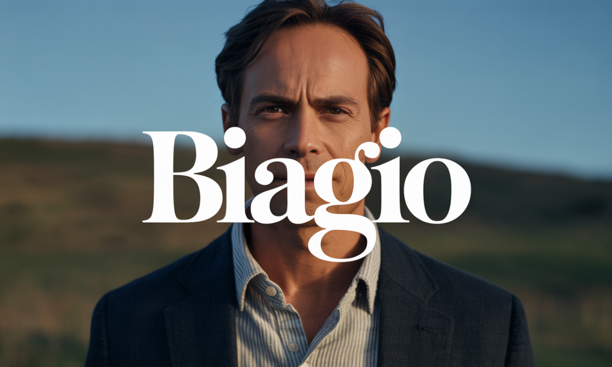 découvrez biagio, une expérience unique alliant élégance et savoir-faire italien pour sublimer votre quotidien.