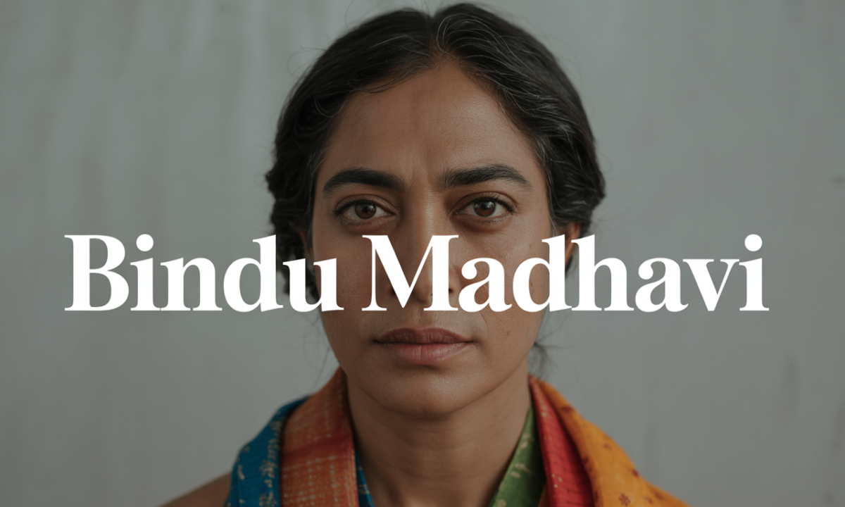 Illustration de Bindu Madhavi, personnalité publique