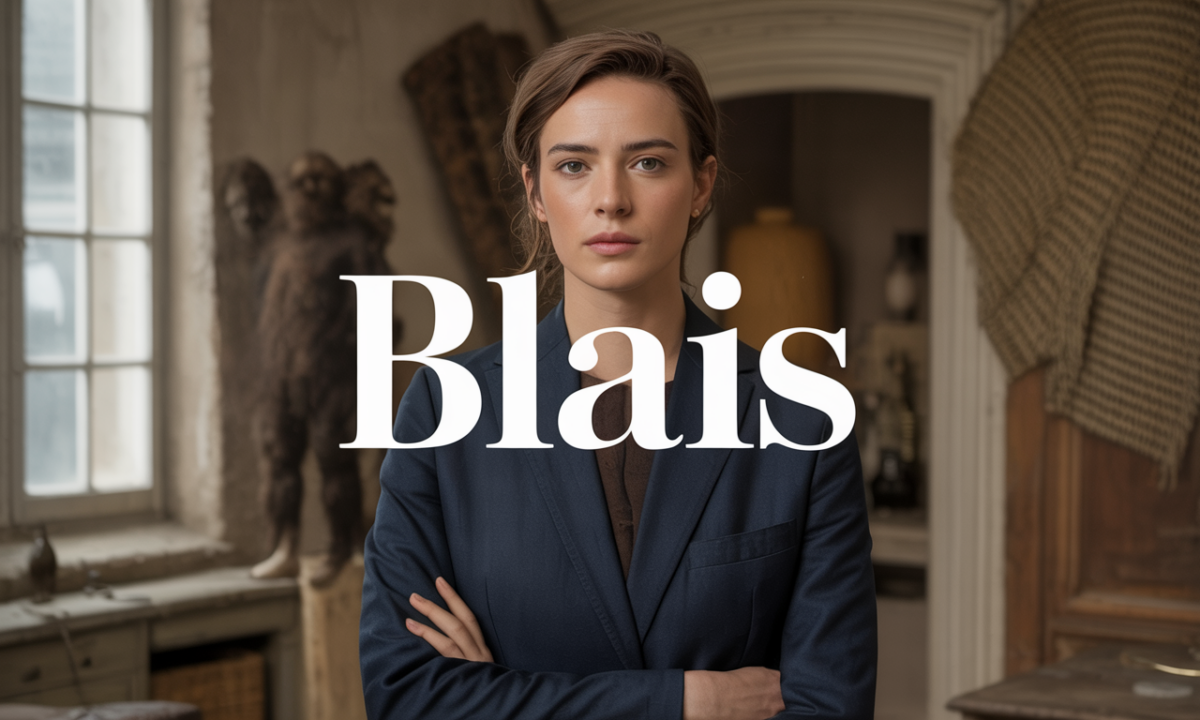 Illustration de Blais, Noms de famille