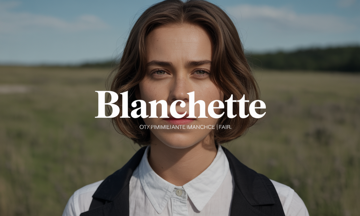 Illustration de Blanchette, Prénoms