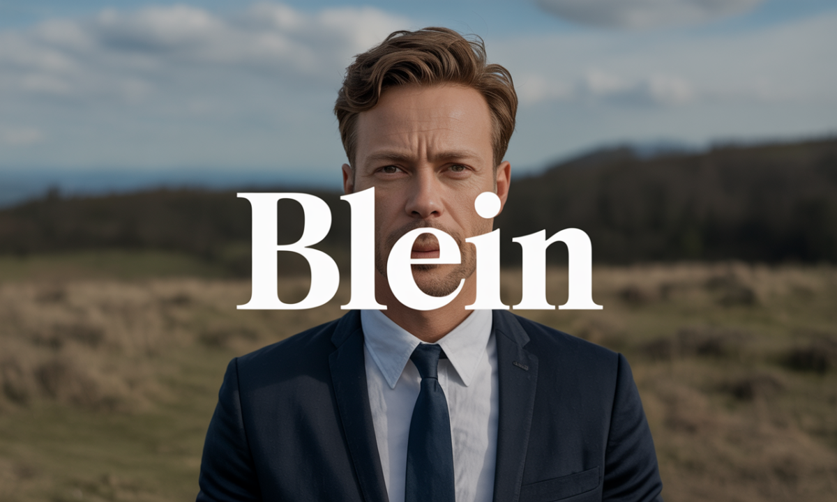 Illustration de Blein, Noms de famille