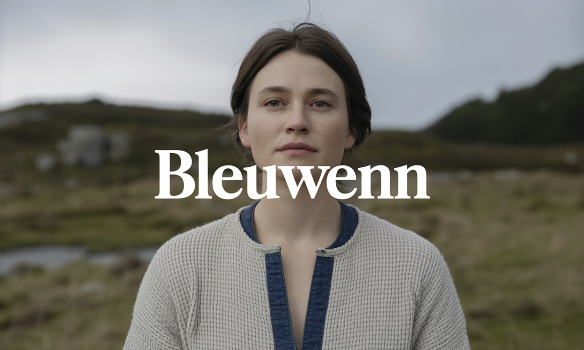 Illustration symbolique liée à l’origine du prénom Bleuwenn