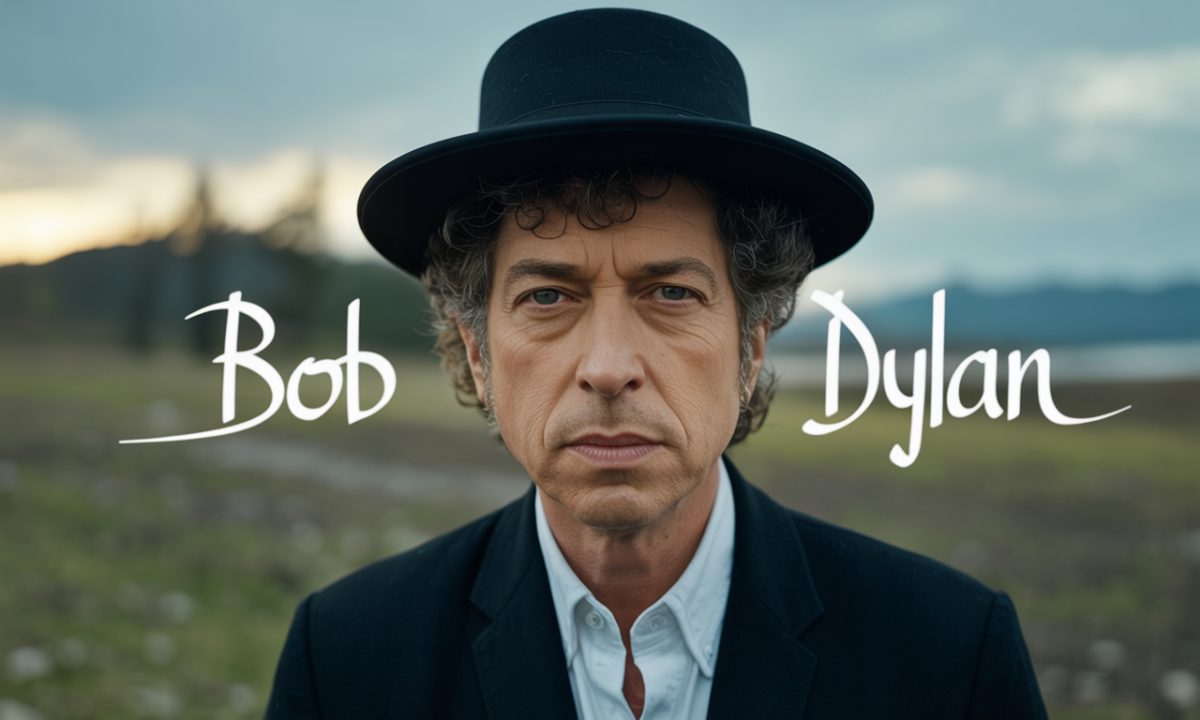Illustration de Bob Dylem, personnalité publique