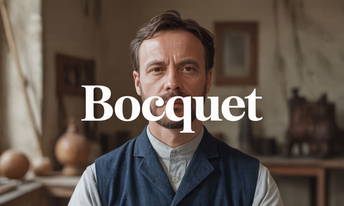 Illustration liée à l’origine et à l’histoire du nom de famille Bocquet