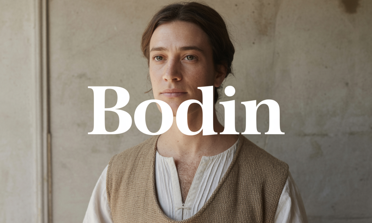 Illustration de Bodin, Noms de famille