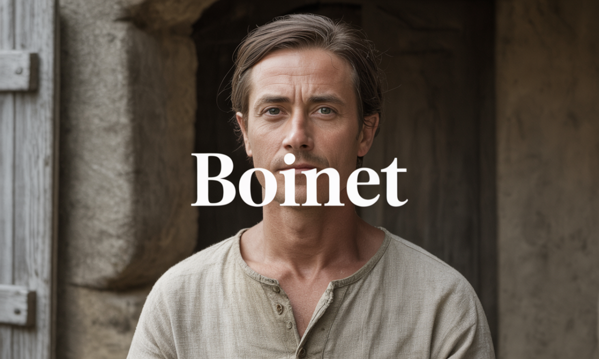 Illustration de Boinet, Noms de famille