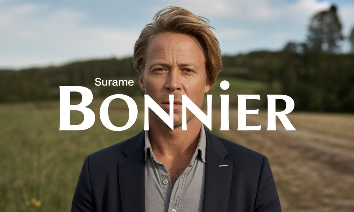 Illustration de Bonnier, Noms de famille