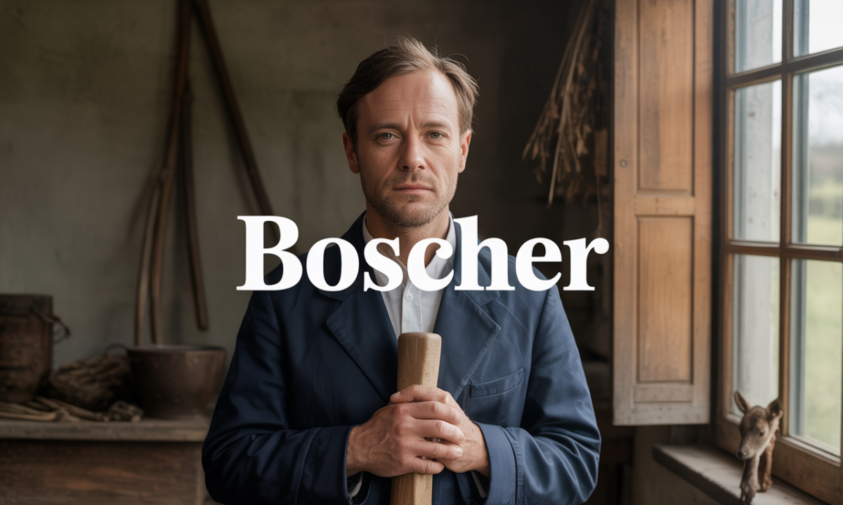 Illustration de Boscher, Noms de famille