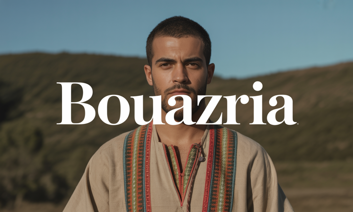 Illustration liée à l’origine et à l’histoire du nom de famille Bouazria