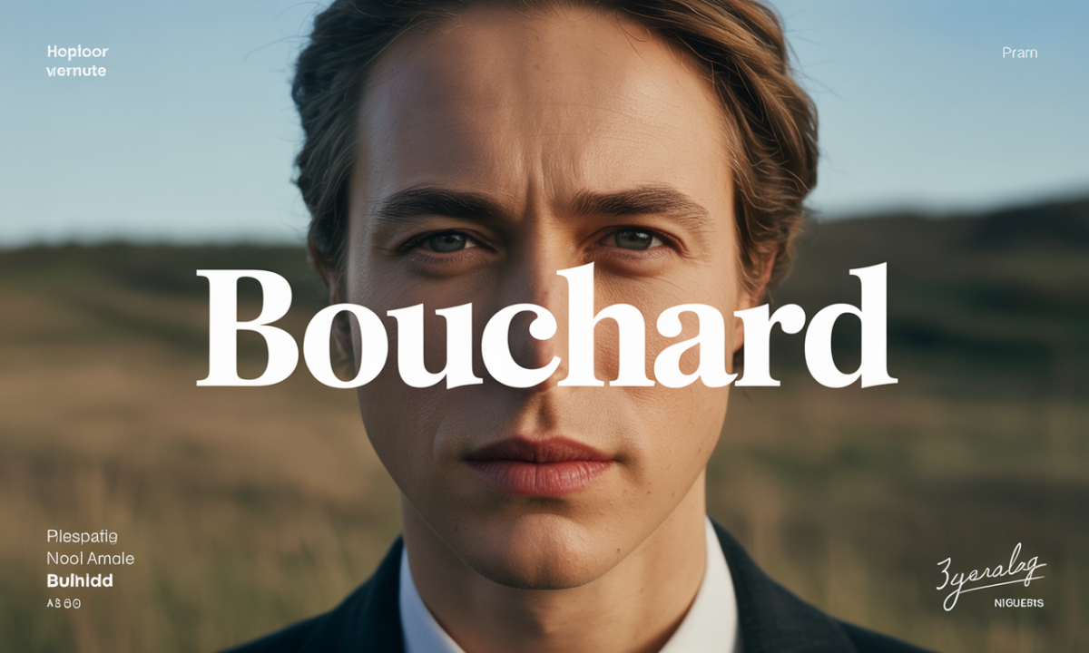 Illustration liée à l’origine et à l’histoire du nom de famille Bouchard