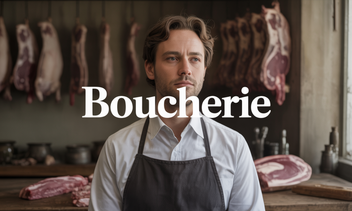 Illustration de Boucherie, Noms de famille