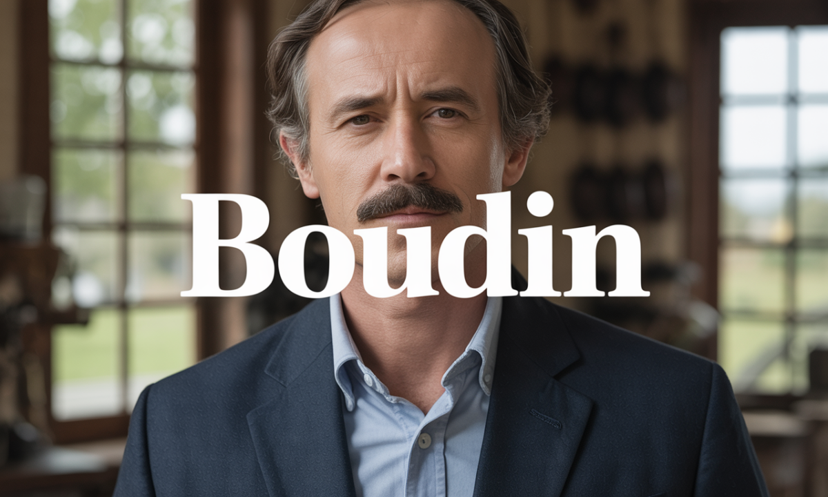 Illustration de Boudin, Noms de famille