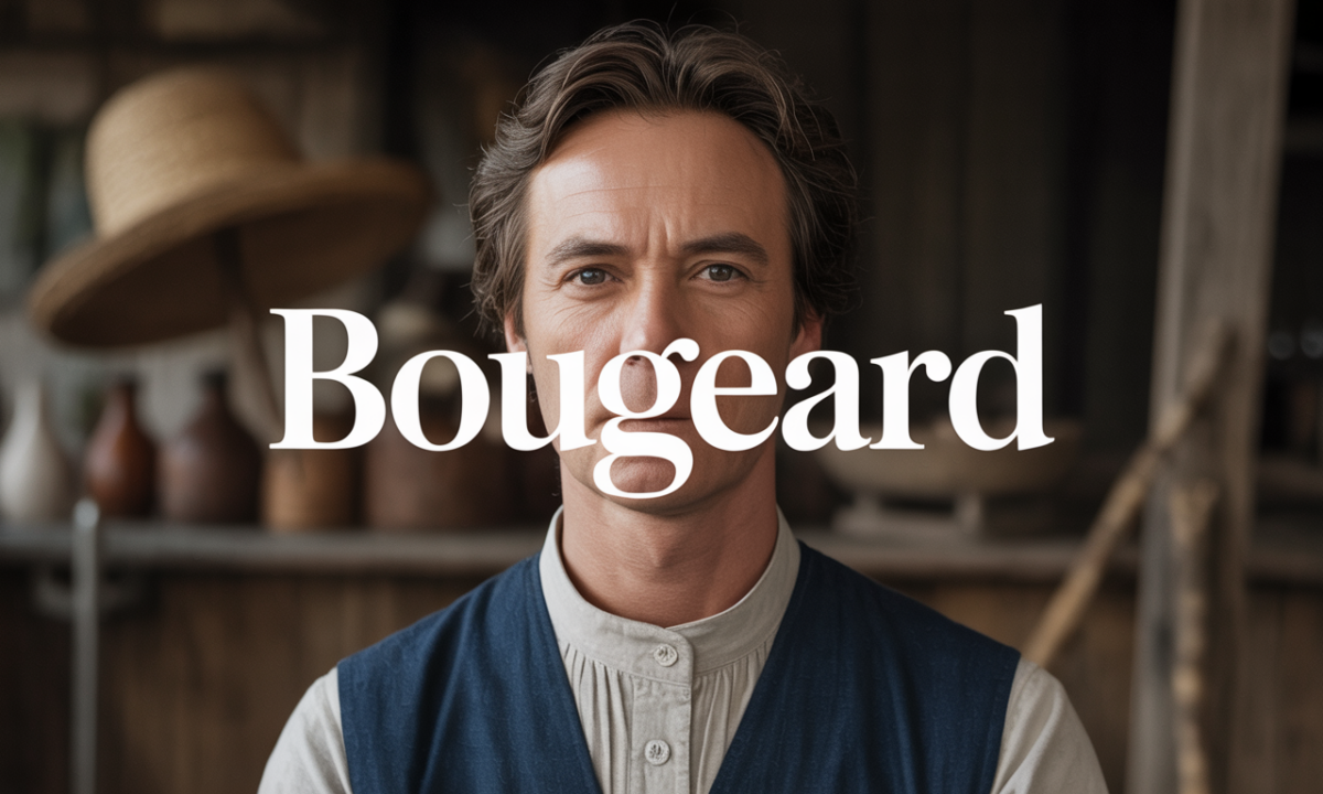 Illustration de Bougeard, Noms de famille