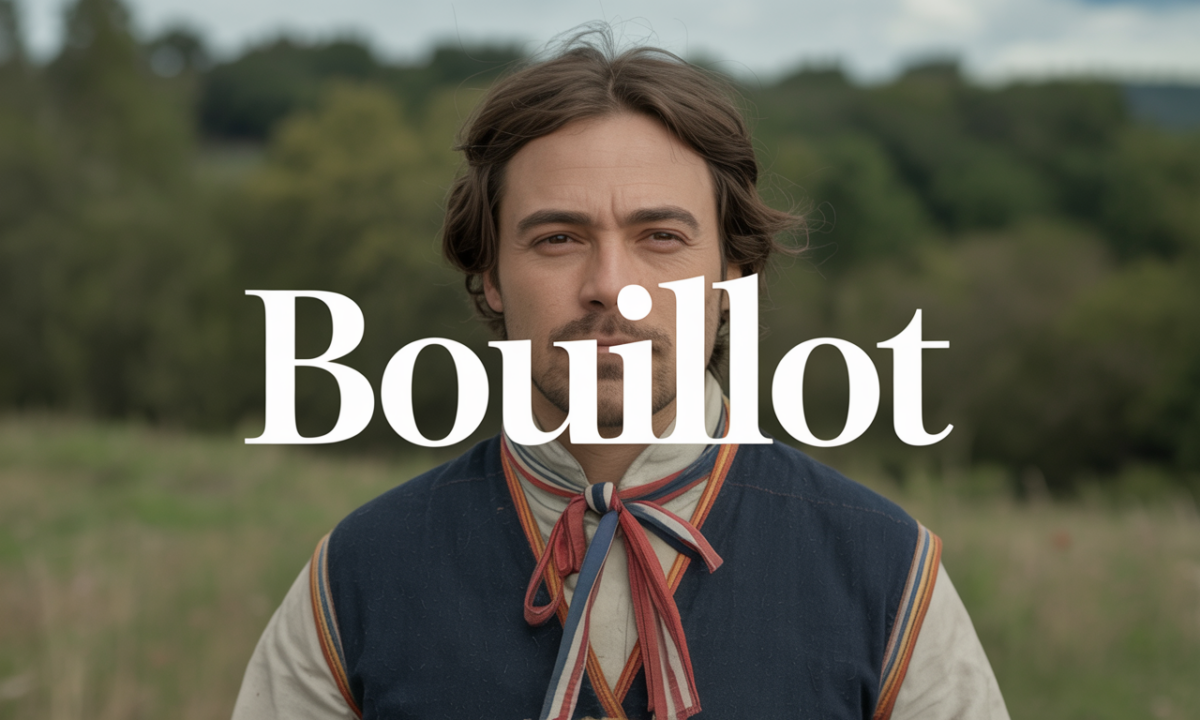 Illustration de Bouillot, Noms de famille