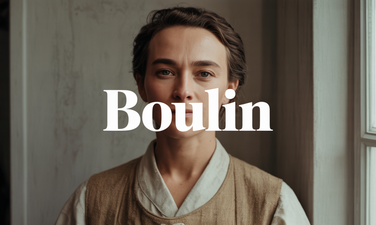 Illustration de Boulin, Noms de famille