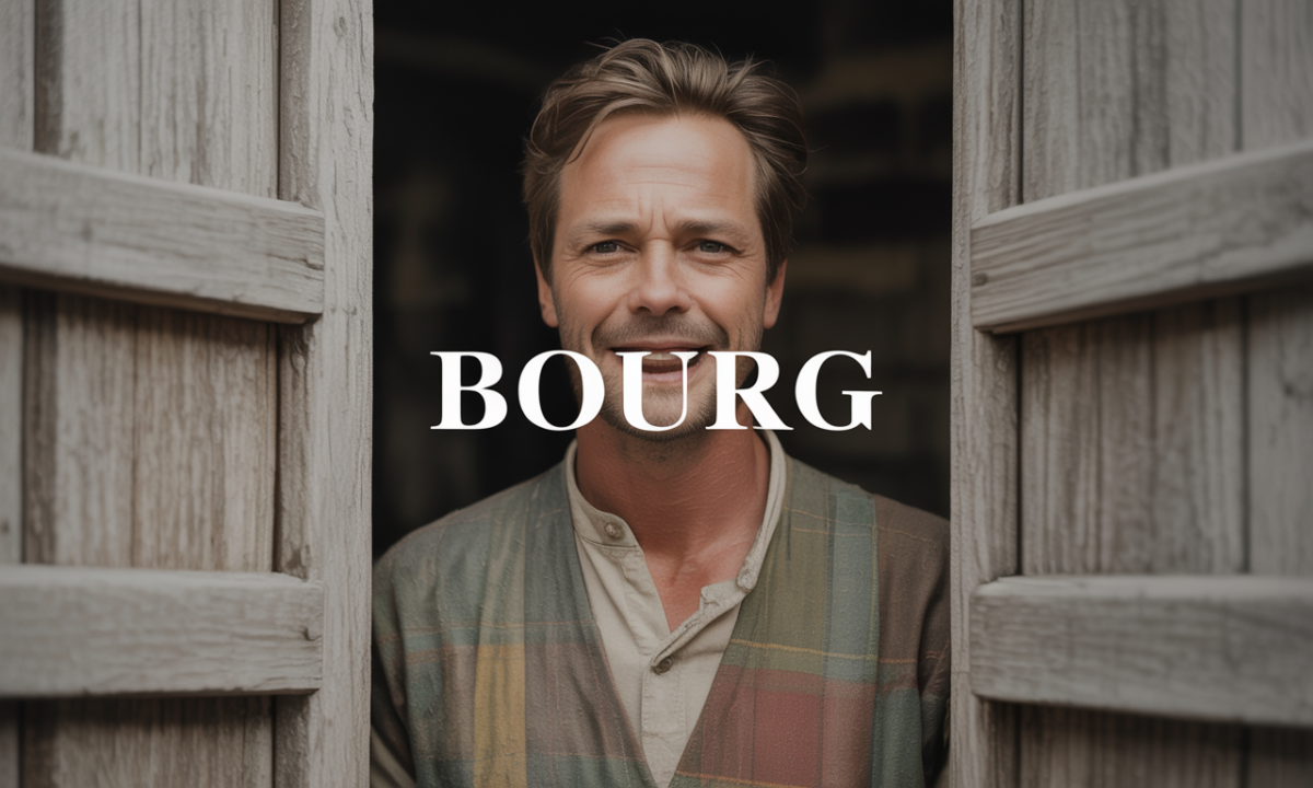 Illustration de Bourg, Noms de famille