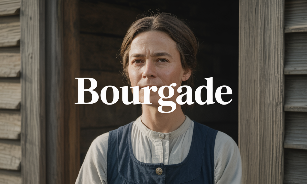 Illustration de Bourgade, Noms de famille