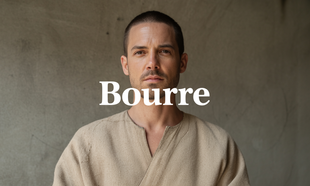 Illustration de Bourre, Noms de famille