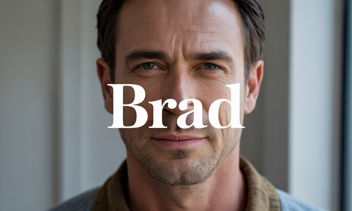 Illustration de Brad, Prénoms