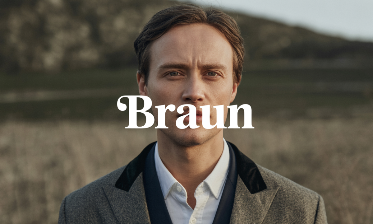 Illustration de Braun, Noms de famille