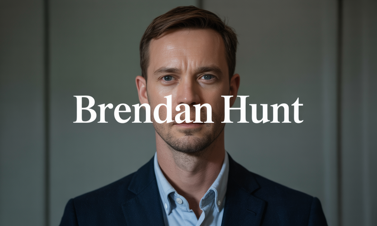 Illustration de Brendan Hunt, personnalité publique