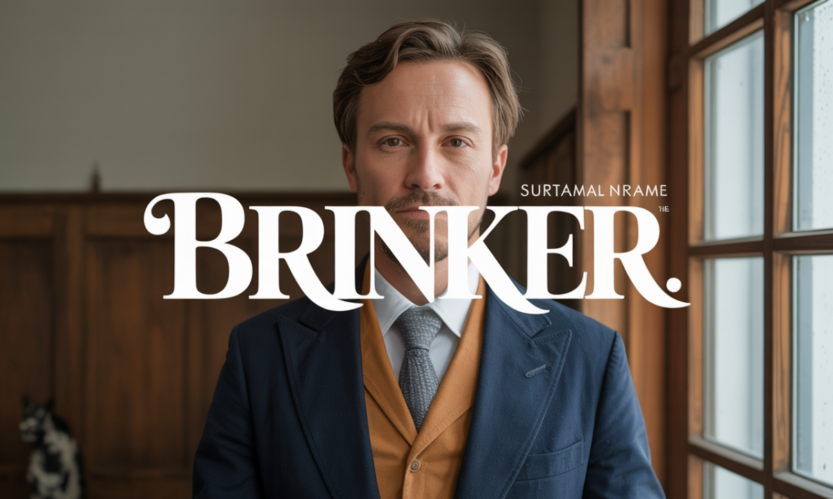 Illustration liée à l’origine et à l’histoire du nom de famille Brinker